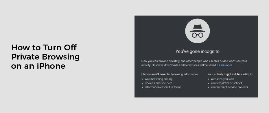 How to Turn Off Private Browsing on an iPhone