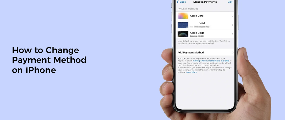 How to Change Payment Method on iPhone